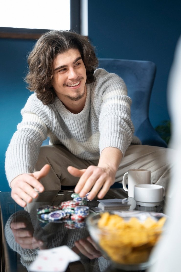 Live dealer studio with multiple camera angles